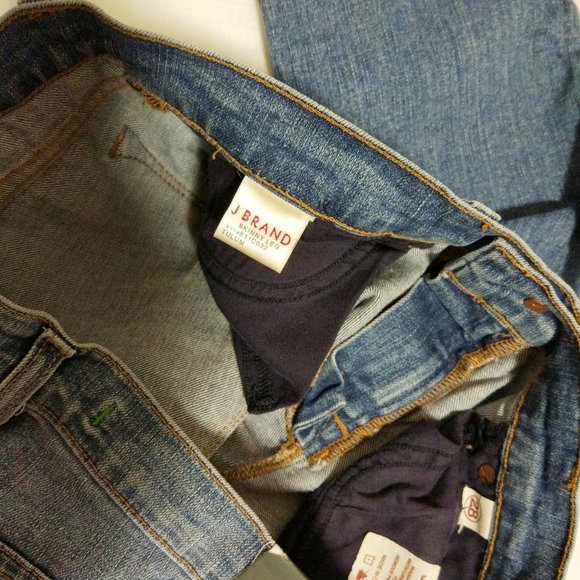 J Brand 811 Mid-rise skinny distressed Jeans Tulum - Picture 8 of 11